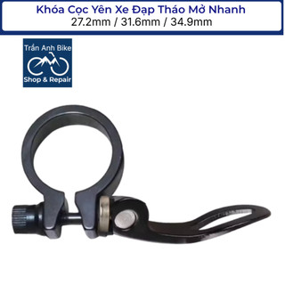 Khóa cọc yên xe đạp tháo mở nhanh