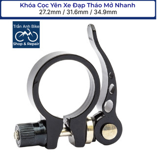 Khóa cọc yên xe đạp tháo mở nhanh