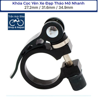Khóa cọc yên xe đạp tháo mở nhanh