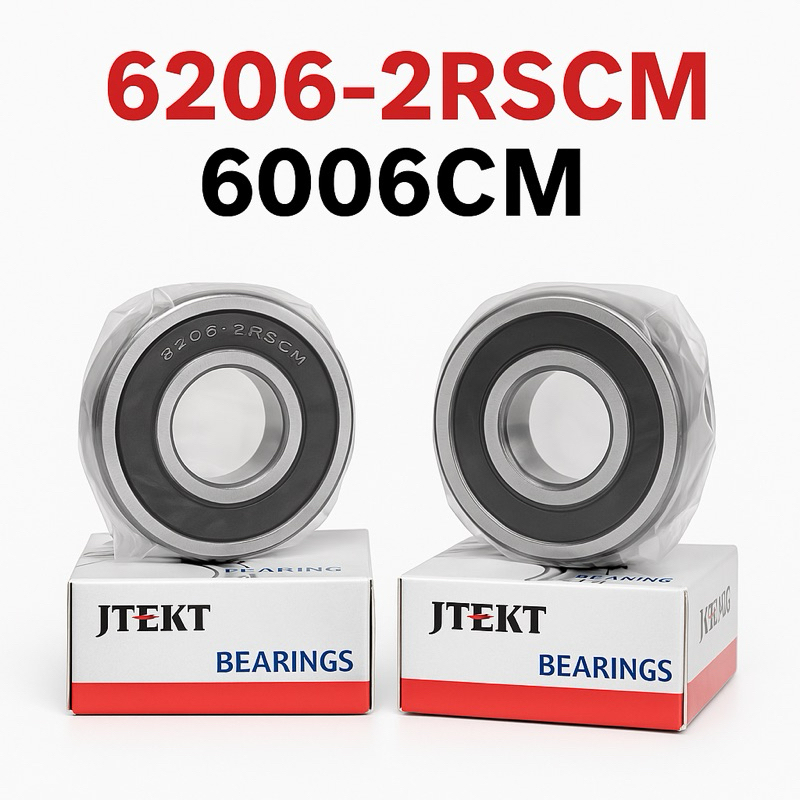 BẠC ĐẠN 6206-2RS / 6206CM – VÒNG BI PHỔ THÔNG, CHẤT LƯỢNG CAO