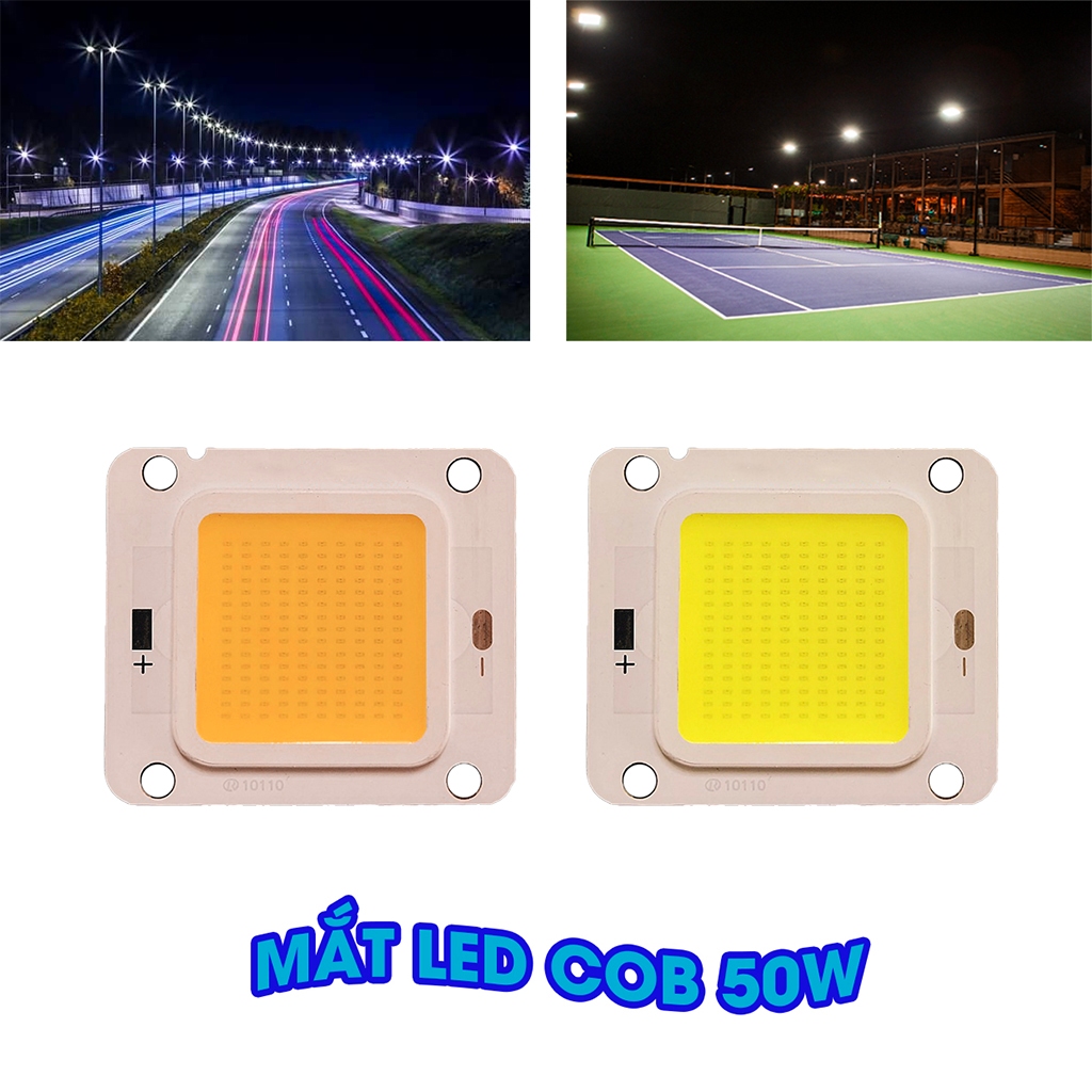 Mắt led cob 36v 50w , mắt đèn led pha , đèn đường