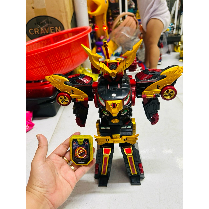 [HCM] Đồ chơi siêu nhân Robo Go-on Tướng quân Engine Sentai Go-onger - Engine Gattai DX: Engine Dais