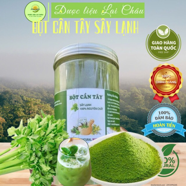 Bột Rau Má sấy lạnh