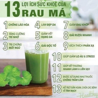 Bột Rau Má sấy lạnh