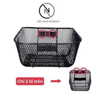 Rổ lưới gắn xe máy Wave RS 2 lỗ trên gắn cho Wave Rs, Wave @2017 - 2025, Ws110 tặng kèm ốc