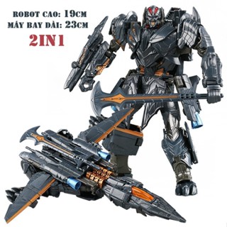  RoBot Biến Hình Từ Siêu Nhân Thành Máy Bay Tiêm Kích - Oto Biến Hình ROBOT- Robot Transformer Biến Hình YS02 
