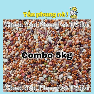 🕊 Ngũ Cốc Cho Chim Cu Gáy 5kg – Hạt Mẩy, Thơm Ngon | Thức Ăn Dinh Dưỡng Giúp Chim Khỏe, Hót Hay
