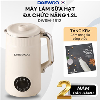 Máy làm sữa hạt xay nấu đa năng Daewoo DWSM-1512 - Chính hãng BH 2 năm