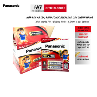 Hộp 24 viên Pin AA  , AAA Panasonic Alkaline 1,5V - Hàng chính hãng