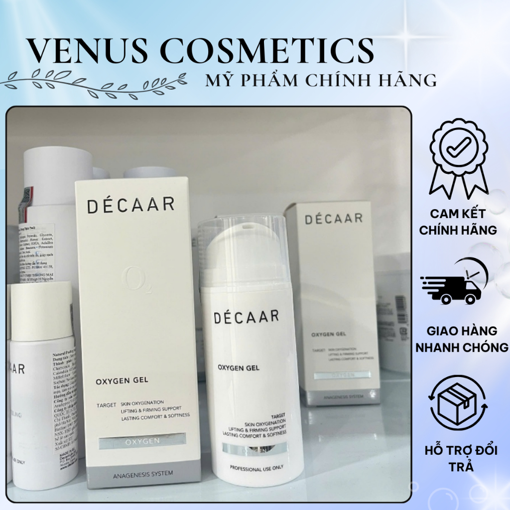 [ Công ty ] Kem dưỡng ẩm Décaar Oxygen Gel
