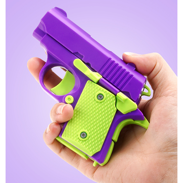 Đồ chơi cà rốt M1911, đồ chơi vô tri, đồ chơi xả stress, quà tặng cho bé