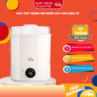 Máy tiệt trùng hơi nước sấy khô điện tử Fatz Baby Sumo 4 Plus FB4922BK - Sumo 6 Plus FB4970BT bảo hành 12 tháng