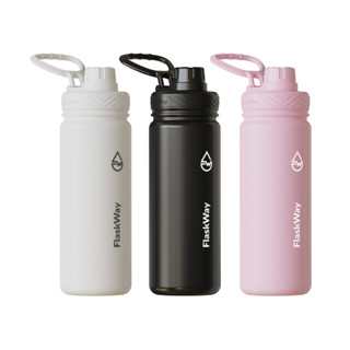 Bình nước giữ nhiệt FlaskWay 550ml (18oz) có đế lót silicone boot