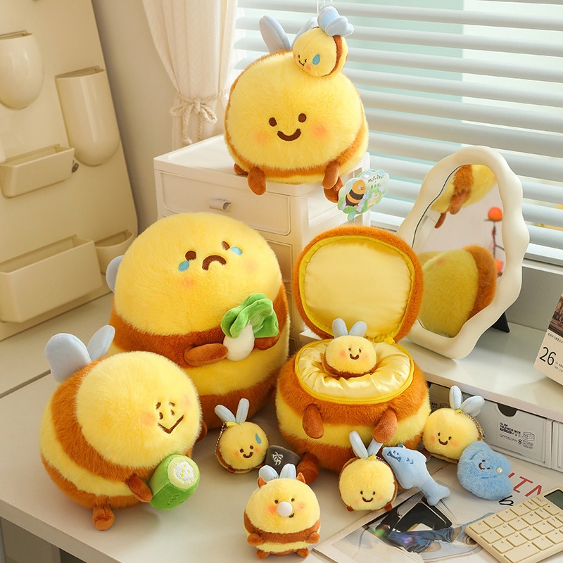 Gấu Bông Con Ong -  Gấu Bông Hình Con Ong Dễ Thương Cho Bé Quà Tặng Sinh Nhật Cute