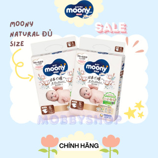 Tã/Bỉm MOONY TRẮNG NATURAL
