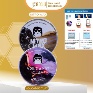 Sáp Vuốt Tóc Volcanic Clay , Nitro Wax , giữ nếp tóc , tạo kiểu tóc