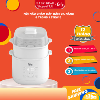Nồi nấu chậm hấp hầm đa năng 8 trong 1 Fatz Baby Stew 5, Stew 5 Extra, Stew 6, Stew 7 bảo hành 12 tháng