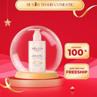 Kem Body Kích Trắng Nâng Tone Bảo Vệ Da Weilaiya 200g, Dưỡng Trắng Hiệu Quả SPF30+++
