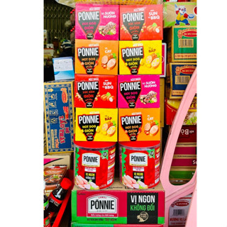 Hộp (20 cây x 20-28g) Xúc xích Hot dog giòn ăn liền vị Cay/vị Bắpvị Sườn nướng/vị Sụn BBQ mini Ponnie