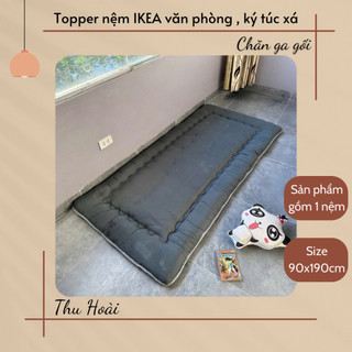  Nệm Topper IKEA dễ dàng sử dụng  gấp gọn size 90x190cm dùng cho ký túc xá  dân văn phòng 