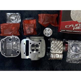 COMBO set Đầu Lòng CNC 54 57 58 4 Van 17-19 cho WAVE110 Đầu Vuông A110 S110 BLADE110 RSX110 RSX Fi CUB110 DREAM110