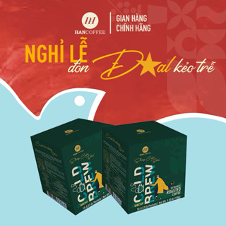 Cà phê ủ lạnh Cold Brew Decaf Blend HANCOFFE 80% Ro và 20% Arabica 20g x 10 gói cafe