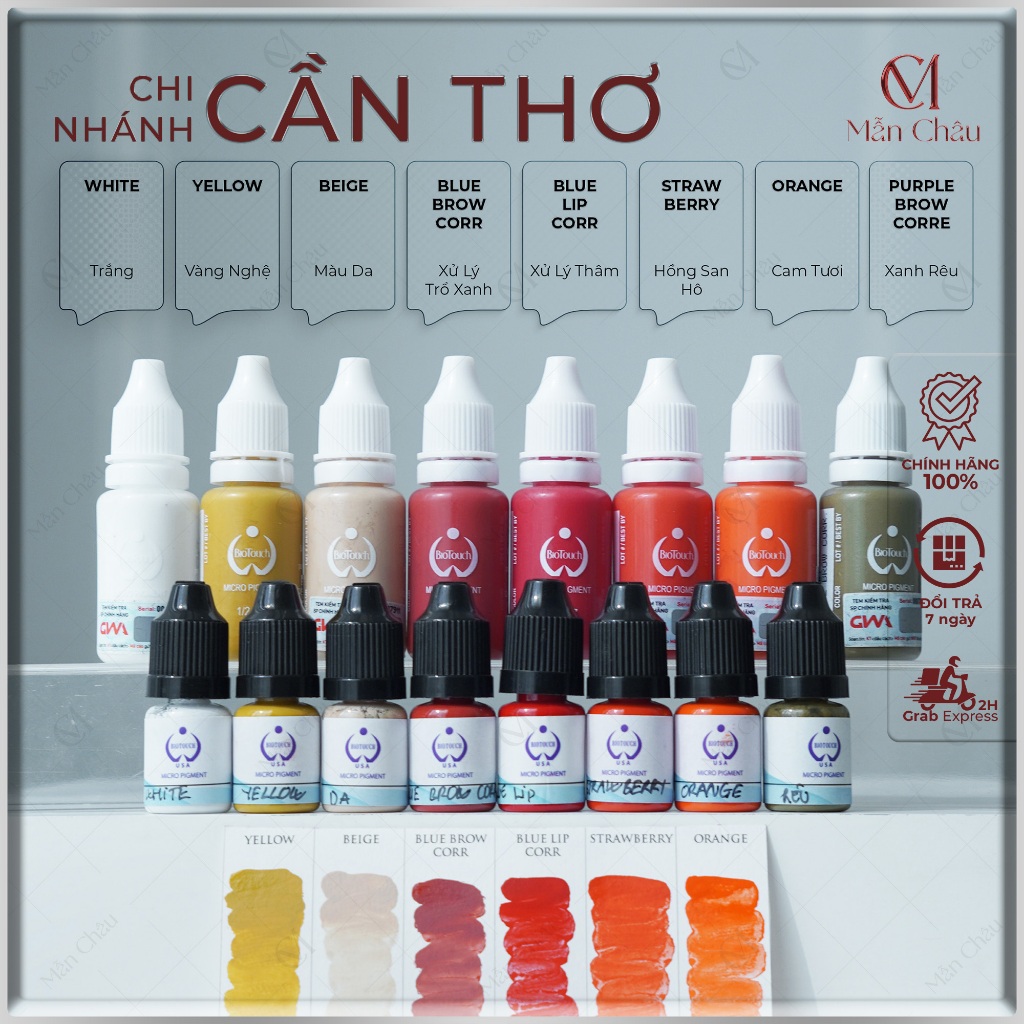 [CHÍNH HÃNG] Mực Biotouch mini 5ml, Fullsize 15ml