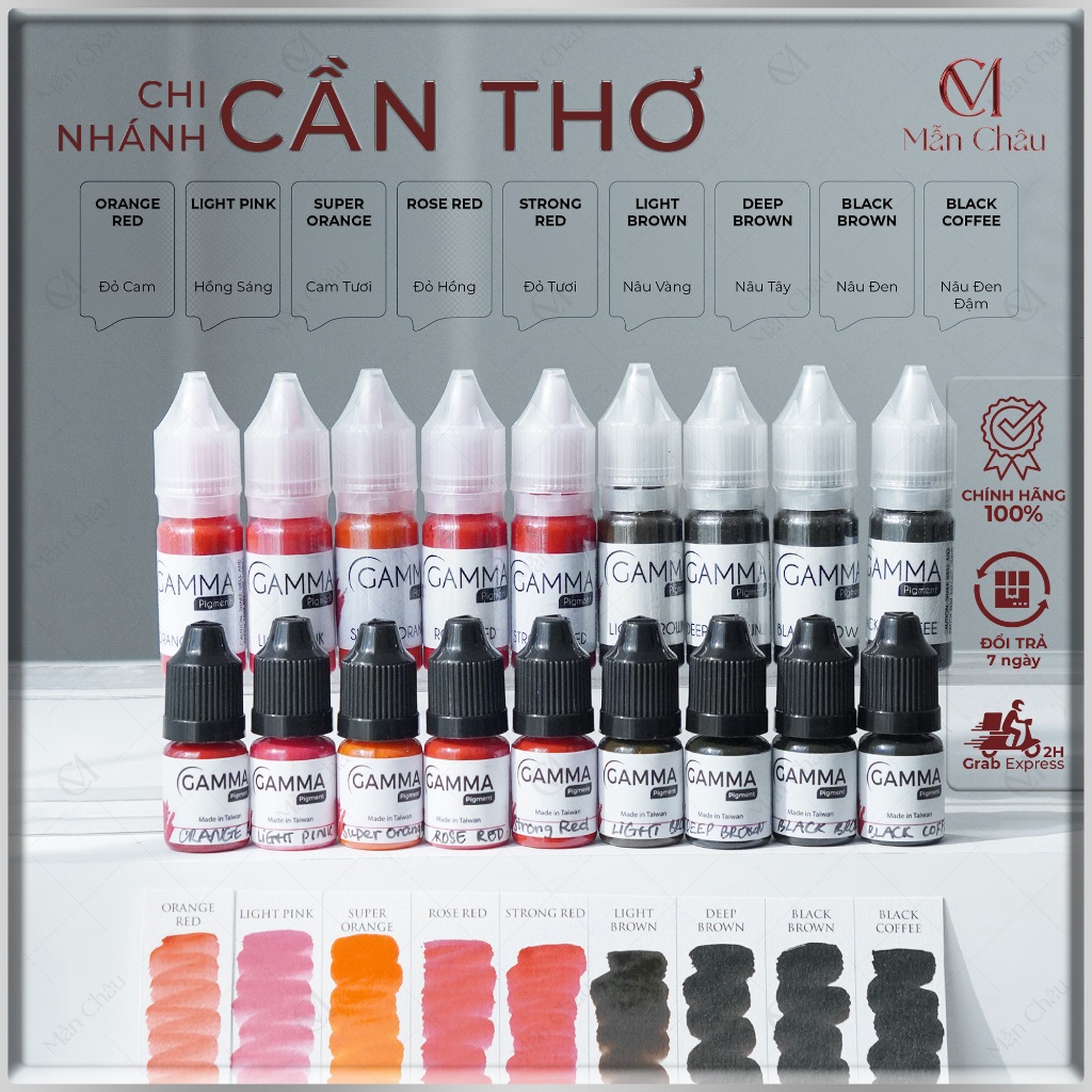 [CHÍNH HÃNG] Mực Gamma mini 3,3ml, Fullsize 10ml