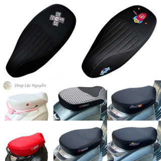 Bọc da yên (vỏ đệm ngồi) cho Vespa Sprint/ Primavera đủ màu khi lắp lên xe da yên ôm sát yên xe rất đẹp