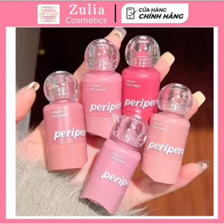 Má Hồng Kem PERIPERA Sirupy Tok Cheek Mịn Bóng Hàng Nội Hàn 9g