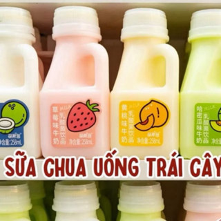 Sỉ 1 Thùng Sữa Chua Uống Trái Cây Đủ Hương Vị Thơm Ngon Dành Cho Bé