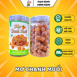    SIÊU RẺ  450Gr Mứt Mơ Chanh Muối - ĐẶC SẢN HÀ NỘI - vị ô mai xí muội chua ngọt đặc trưng 