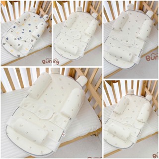 Gối chống trào ngược cho bé thay đổi độ nghiêng, Đệm ngủ chống trào ngược có đai đeo định hình bảo vệ cột sống