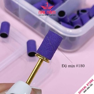 Giấy nhám bọc đầu mài móng độ nhám 80,120,180#