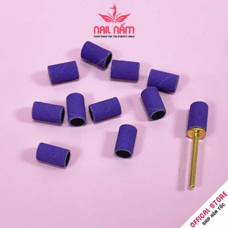 Giấy nhám bọc đầu mài móng độ nhám 80,120,180#