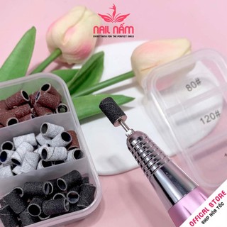 Giấy nhám bọc đầu mài móng độ nhám 80,120,180#