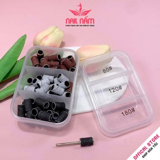 Giấy nhám bọc đầu mài móng độ nhám 80,120,180#