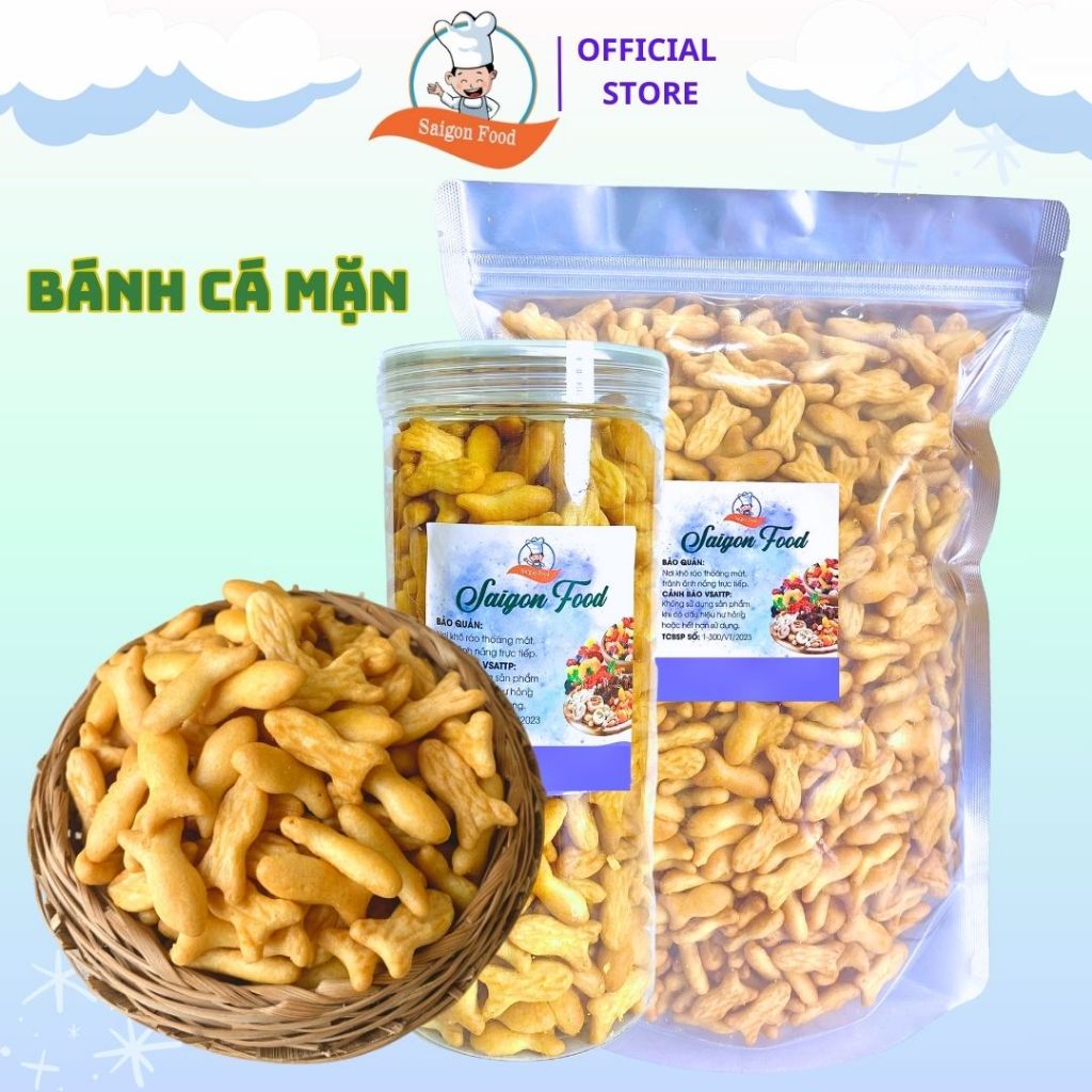 BÁNH CÁ MẶN TUỔI THƠ SIÊU NGON