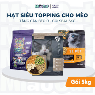 [SEAL 5kg] Hạt Langlike - Shilang A3 mix bốn loại topping tăng cân cho mèo