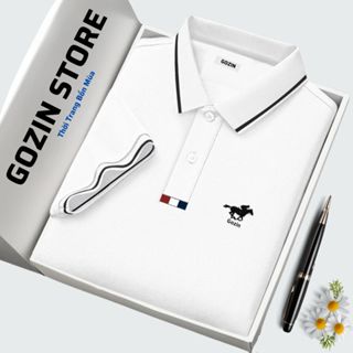Áo Polo Nam GOZIN STORE Chất Thoáng Khí Thoải Mái Vải Cotton Trơn BASIC PL09