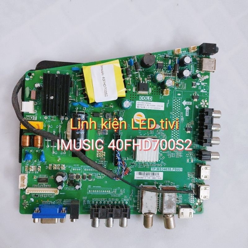 Bo khiển liền nguồn tivi IMUSIC 40FHD700S2