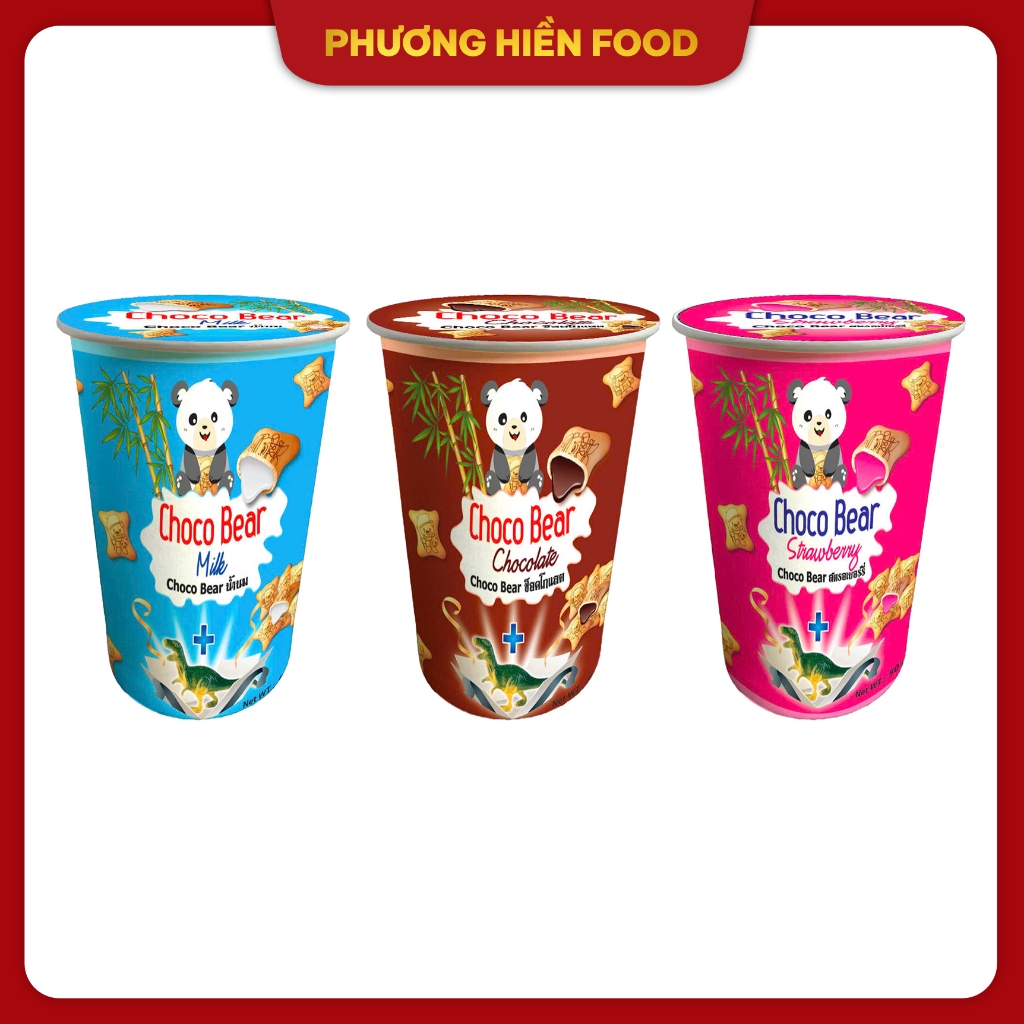 [Bánh Vfoods] Bánh quy gấu có nhân hiệu Vfoods 50g hiệu Vfoods nhập khẩu Thái Lan