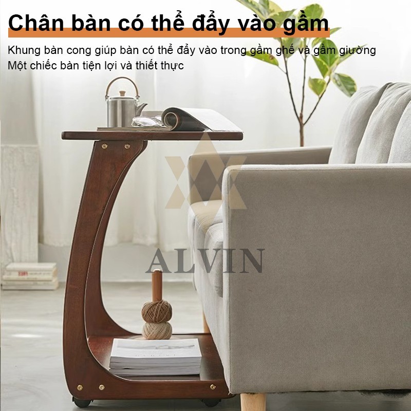 Giảm 90% Bàn Trà Đa Năng Có Bánh Xe ,Bàn Làm Việc chất liệu gỗ sồi,Phòng khách, phòng làm việc | BigBuy360 - bigbuy360.vn