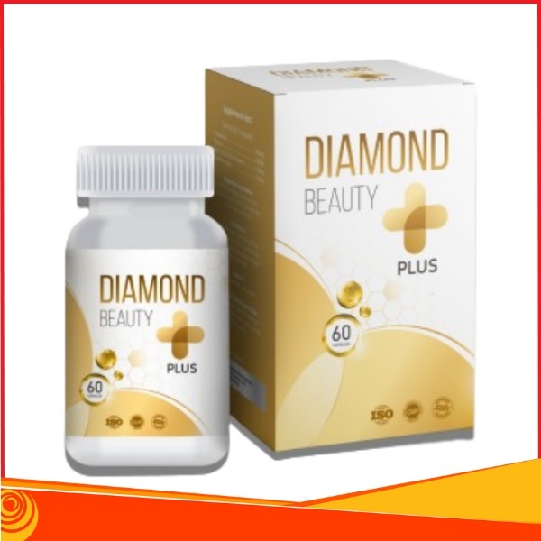 Viên uống DIAMOND BEAUTY PLUS trắng sáng da mờ nám Glutathione làm đẹp da, chống lão hóa