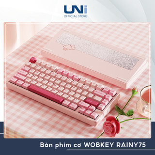 ( HÀNG SẴN RAINY 75 ) - Bàn phím cơ không dây RAINY75 - Layout 75%, Full Nhôm, Led RGB - UNI OFFICIAL STORE