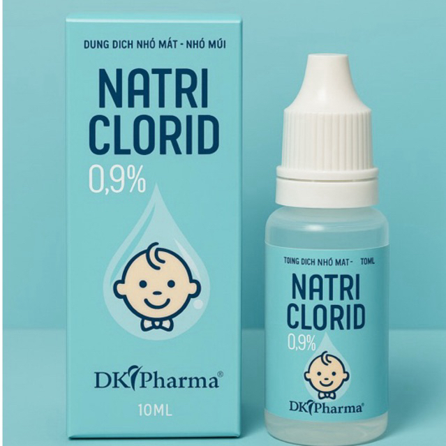 Nước vệ sinh mắt mũi cho bé DK Pharma