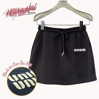  Chân Váy Ngắn Dáng Chữ A Váy Thể Thao Unim Store Cotton 2 Da Cao Cấp Lưng Chun Dây Rút Túi Chéo Có Lót Quần Bảo Hộ 