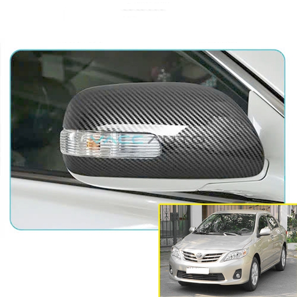 Ốp Gương Altis 2008 2009 2010 2011 2012 2013 ( Hở Đèn ) - Ốp Bảo Vệ Gương Chiếu Hậu Toyota Altis