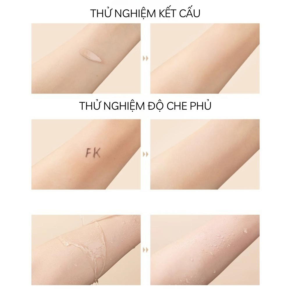 Kem Che Khuyết Điểm FOREVER KEY Che Quầng Thâm Mụn Trứng Cá Hiệu Quả BXK COSMETICS