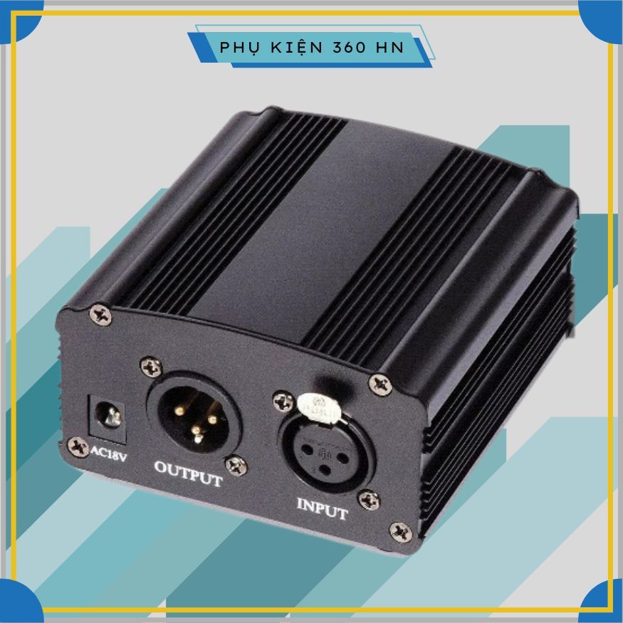 Nguồn Phantom 48v cho Micro condenser